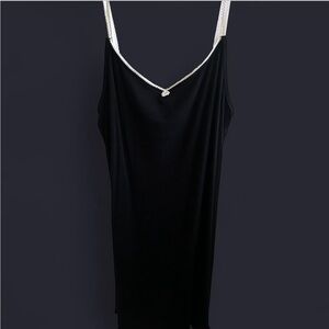 F21 Daisy detail ribbed mini dress